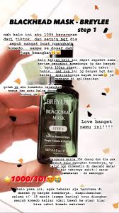 Breylee Step 1 Perawatan Kulit Komedo Produk Perawatan Kulit