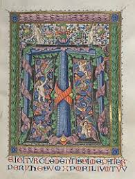 Try putting the finished pictures up on display, or send them home for the parents. Illuminated Manuscript Wikipedia