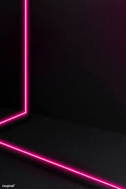 Download Premium Vector Of Pink Glowing Lines On Dark Background Vector Download Premium Vector Of Pink Pink And Black Wallpaper Pink Neon Lights