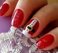 You can also keep your nail art sweet and simple. 50 Amazing And Easy Christmas Nail Designs And Nail Arts Christmas Celebration All About Christmas