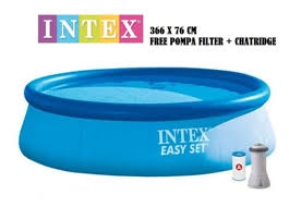 Jual Kolam Renang Anak Jumbo Bulat Intex Kolam Renang Portable 366x76 Cm Free Pompa Filter Kolam Online Oktober 2020 Blibli Com
