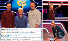 A question of sport team captain matt dawson has broken his silence after being axed from the programme alongside sue barker and phil tufnell. Sue Barker To Leave A Question Of Sport After 23 Years As Programme Follows Soccer Saturday Shake Up Daily Mail Online