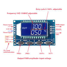 Mod Xy Lpwm Pwm Square Wave Signal Generator W Adjustable Frequency And Duty Cycle