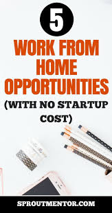 5 Best Home Based Business Opportunities With No Startup Cost Would You Love To Home Based Business Opportunities Home Based Business Best Home Based Business