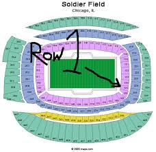 Soldier Field Seating Chart H3kterrific Flickr