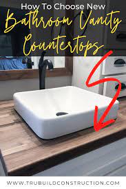 This is a home improvement project you can tackle with some planning and a few steps. How To Get Replacement Countertops For Your Bathroom Vanity Trubuild Construction