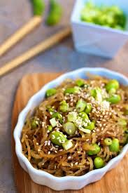 Spaghetti Squash Sesame Noodles With Edamame Marlameridith Com Whole Food Recipes Recipes Food