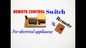 A versatile remote controlled switch circuit with diagram and schematic that can control any appliance designed using ir remote sensor ic tsop in this project, let's build a simple remote controlled switch for appliance controlling. Remote Control Switch Remote Switch Circuit For On Off Light And Fan By Remote Remote Switch Youtube