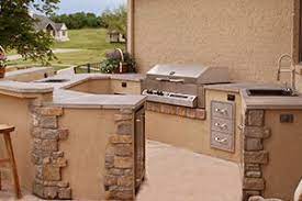 These outdoor kitchen packages are designed for quick and easy setup. Cabinet Component System Outdoor Kitchen Islands Stone Age Manufacturing