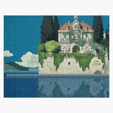 Corner piece puzzles baker's delivery 1000 piece jigsaw puzzle. Ghibli Jigsaw Puzzles Redbubble