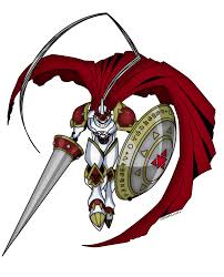 Esp Aqui Esta El Arte Que Yo Tenia En Proceso De Dynasmon Un Caballero Real Quien Encierra Al Wyvern Dentro Del M Digimon Digimon Tamers Digimon Frontier