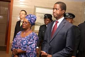 The zambian president, edgar lungi, collapsed on sunday, during the 45th defence force day commemoration and investiture ceremony. President Edgar Lungu With First Lady Esther Lungu Arrives At Hong Qiao State Guest House In Shanghai China On March 26 2015 Lusaka Voice
