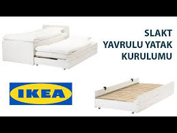 Yatak olabilen koltuk modelleri genellikle günlük kullanım için değerlendirildiğinden kumaş seçimi de oldukça önemlidir. Ikea Yavrulu Yatak Kurulumu Ikea Slakt Day Night Bed Setup Youtube