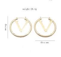 Серьги-гвоздики с кубическим цирконием от Luxury Fashion ...