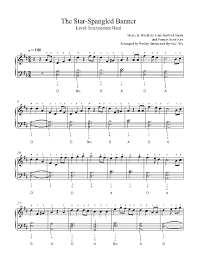 The star spangled banner ssa. The Star Spangled Banner By Traditional Piano Sheet Music Intermediate Level