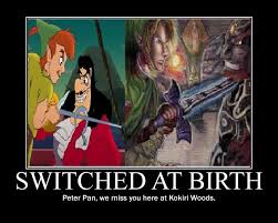 Link And Peter Pan Zelda Funny Legend Of Zelda Twilight Princess