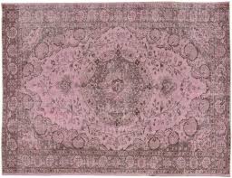 Edler designer teppich moderner teppich wohnzimmer teppich patchwork vintage meliert karo muster in lila creme grau rosa schwarz größe 80x150 cm. Remade Teppich 255 X 166