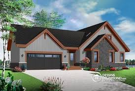 Plan De Maison No W3945 V1 De Dessinsdrummond Com Maison Unifamiliale Plan Maison Plan De Maison Unifamiliale