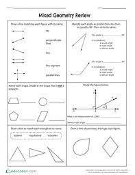 All worksheets are based on latest syllabus. 5th Grade Geometry Worksheets Free Printables Education Com