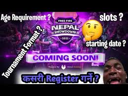 Under the tournament calendar tab, you can find the list of upcoming garena free fire tournaments. How To Register In Freefire Nepal Showdown 2021 Freefire Nepal Showdown Full Details Bishu Gaming Youtube