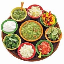 With the taco bar taco station your guests can select from an array of toppings their favorite fillings and fixings in a fun relaxed atmosphere. All You Is Now A Part Of Southern Living Mexican Dinner Party Mexican Food Recipes Mexican Dinner