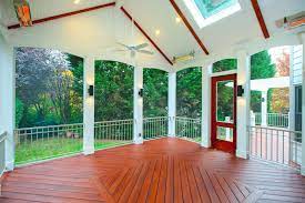 Zuri Screen Porch Bethesda Md Screened Porch Design Builder Porch Design