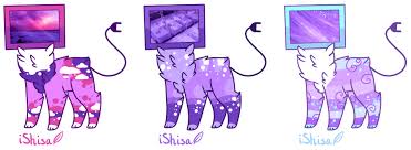 Neon purple, purple walls, purple aesthetic background,. Purple Aesthetic Tv Head Adopts 2 Closed By Carol2015 On Deviantart