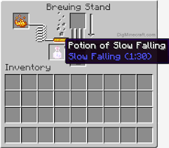 How To Make A Potion Of Slow Falling 1 30 In Minecraft