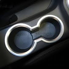 For Hyundai Creta Ix25 2014 2015 2016 Abs Chrome Car Interior Center Consoles Water Cup Holder Cover Molding Trim A Moldings And Trim Chrome Cars Car Interior