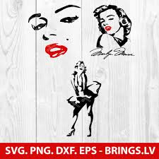 Marilyn monroe was one of the most beautiful women in history. Marilyn Monroe Svg Marilyn Monroe Dxf Celebrity Svg