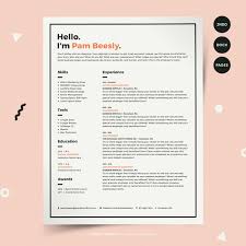 Modern Cv Template Resume Template Word