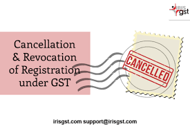 Users must not share their passwords with other users. Cancellation Revocation And Re Registration Under Gst Iris Gst