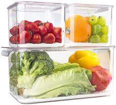 Learn vocabulary, terms and more with flashcards, games and other study tools. Amazon Com Elabo Food Storage Containers Fridge Produce Saver 3 Piece Set Stackable Refrigerator Organizer Keeper Drawers Bins Baskets With Lids And Removable Drain Tray For Veggie Berry Fruits And Vegetables Home Improvement