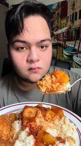 Lutong Bahay Mukbang: Chicken Afritada with Lots of Patatas