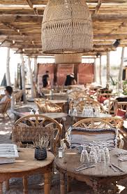 Bohemian Beach Bar Plage Bonaventure Copyright 2018 Anna Malmberg Bars De Plage Modele De Salle A Manger Idee Deco Restaurant