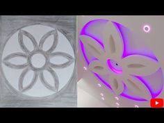 طريقة رسم وردة جبس بورد Youtube Ceiling Decor Ceiling Design Decor