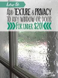 How To Add Privacy And Texture To Any Window Or Door For Less Than 20 Diy Faux Leaded Glass Tut Front Doors With Windows Door Coverings French Doors Interior