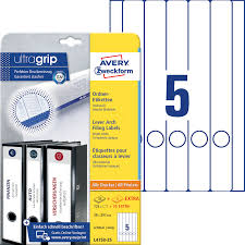 Printing on these labels is very easy as microsoft supplies free templates for many different labels that can be opened and edited with microsoft word. Avz L4758 25 Lever Arch Filing Label 38 X 297 Mm At Reichelt Elektronik