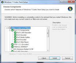 These codec packs are compatible with windows vista/7/8/8.1/10. Windows 7 Codec Pack Download Chip