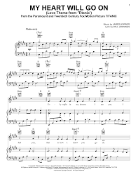 Dm c you are safe in my heart. Celine Dion My Heart Will Go On Love Theme From Titanic Sheet Music Pdf Notes Chords Film Tv Score Piano Vocal Guitar Right Hand Melody Download Printable Sku 16468
