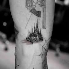3d viewer is not available. Small Castle Tattoo Best Tattoo Ideas Gallery