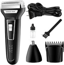كيمي Km 6558 تعمل مع جاف لل رجال متعدد الاستخدام Mens Shaving Electric Clipper Body Shaver