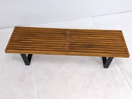 Would serve as a coffee table beautifully as well. Sold Price George Nelson For Herman Miller Slat Bench Coffee Table February 2 0120 11 00 Am Est