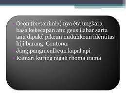 Nu balap lumpatma pa…nepi ka garis finis. Contoh Gaya Bahasa Sunda Lengkap Beserta Kalimat Dan Artinya Basa Sunda
