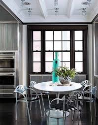 A Nautical Urban Kitchen Home Decor Transitional Home Decor Saarinen Dining Table
