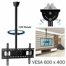 Maybe you would like to learn more about one of these? Heavy Duty Roof Tv Ceiling Mount Bracket 360 Rotation Tilt Swivel For 30 80 Ebay
