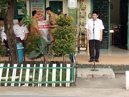Masih belum banyak murid yang hadir di sekolah. Mtsn8jkt