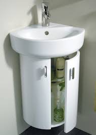 Corner Sink Storage Pedestal Sink Storage Ideas Corner Sink Storage Tags Pedestal Sink S Corner Bathroom Vanity Corner Sink Bathroom Bathroom Sink Vanity