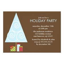 Christmas Tree Party Invitations Zazzle Com In 2020 Party Invitations Custom Holiday Card Invitations