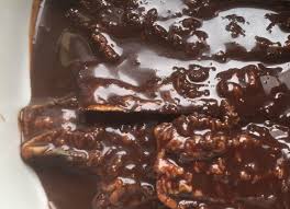(eggplant layered and filled with ricotta and chocolate). Mulignane C A Ciucculata Un Dolce Tutto Campano Xxi Secolo
